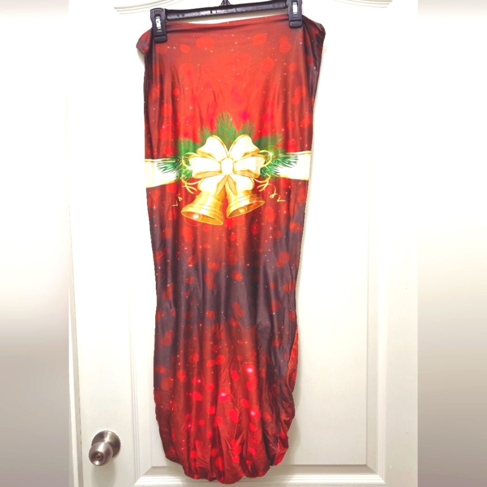 261H902 NNT Festive Red Christmas Chair Covers